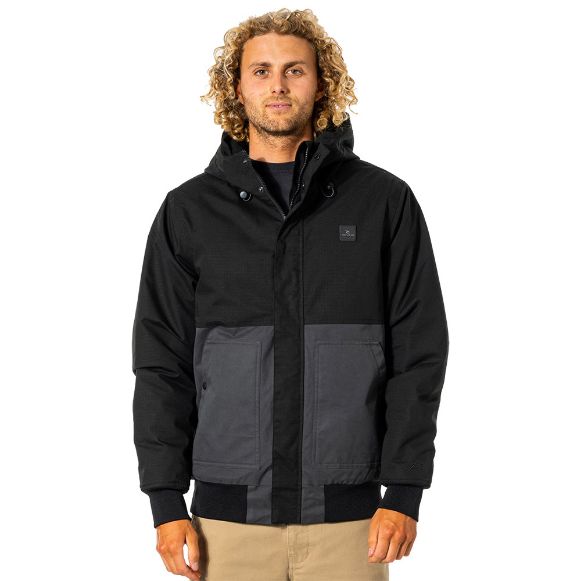 RIPCURL ONE SHOT ANTI SERIES ΑΝΤΡΙΚΑ ΜΠΟΥΦΑΝ BLACK