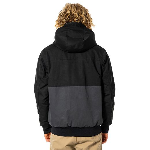 RIPCURL ONE SHOT ANTI SERIES BLACK Αντρικό αδιάβροχο μπουφάν