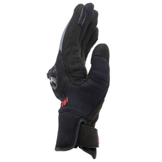Ανδρικά καλοκαιρινά γάντια DAINESE MIG 3 AIR GLOVES γάντια μηχανής μαύρα κόκκινα
