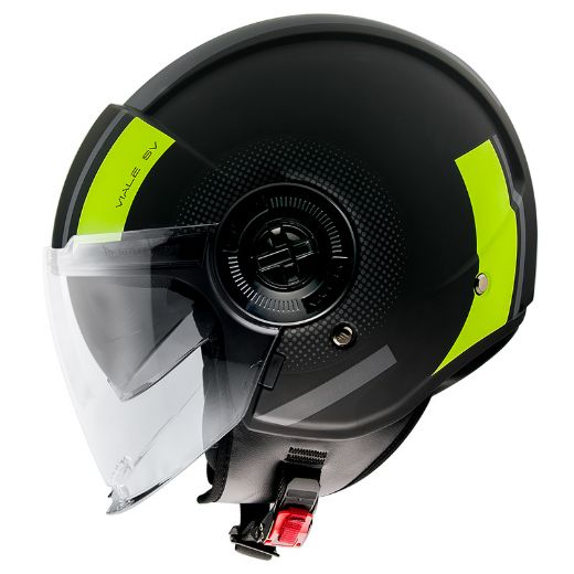 MT VIALE SV PHANTOM C3 MAT FLUO YELLOW HELMET JET