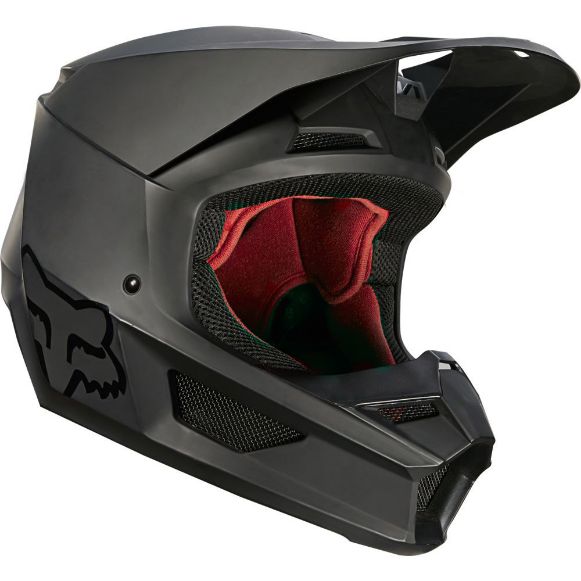 FOX V1 ΚΡΑΝΗ MOTOCROSS MATTE BLACK