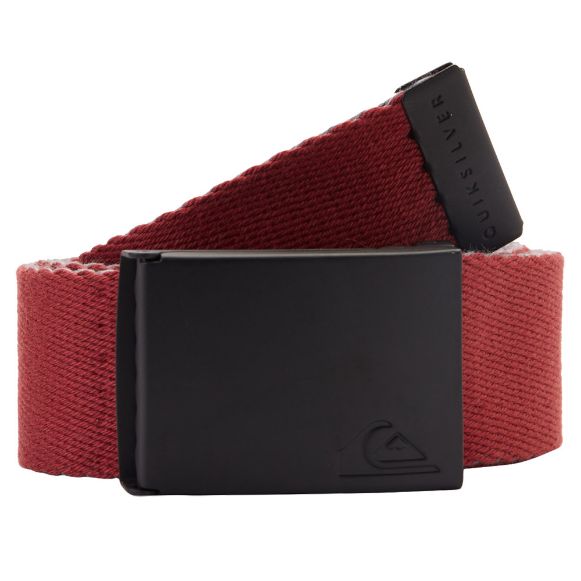 Ανδρικές ζώνες QUIKSILVER THE JAM Reversible κόκκινο