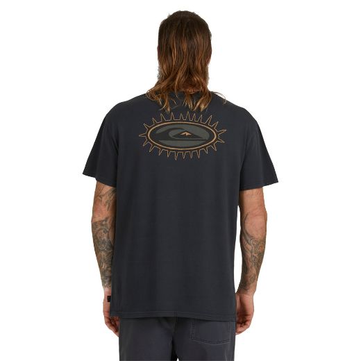 Ανδρικές Κοντομάνικες Μπλούζες QUIKSILVER MICKEY WRIGHT Ανδρική Μπλούζα Μαύρο