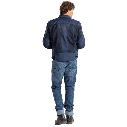 Καλοκαιρινό μπουφάν REVIT ECLIPSE DARK BLUE μηχανής