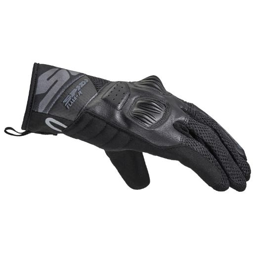 Καλοκαιρινά γάντια SPIDI FLASH-R EVO γάντι μηχανής μαύρο