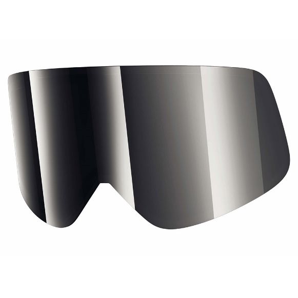 SHARK STREET-DRAK/VANCORE 2 SILVER/MIRROR IRIDIUM CHROME HELMET GOGGLE LENS