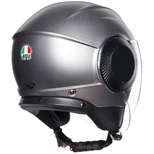 Open Face Jet Κράνη AGV ORBYT MATT GREY γκρι ματ