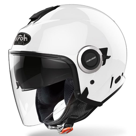 HELMET JET AIROH HELIOS WHITE