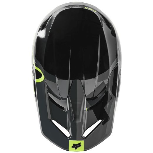 Κράνος MX FOX V1 Κράνη Mx Enduro XPOZR Black Grey μαύρο γκρι