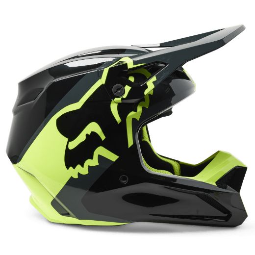 Κράνη Mx Enduro FOX V1 XPOZR Black Grey μαύρο γκρι