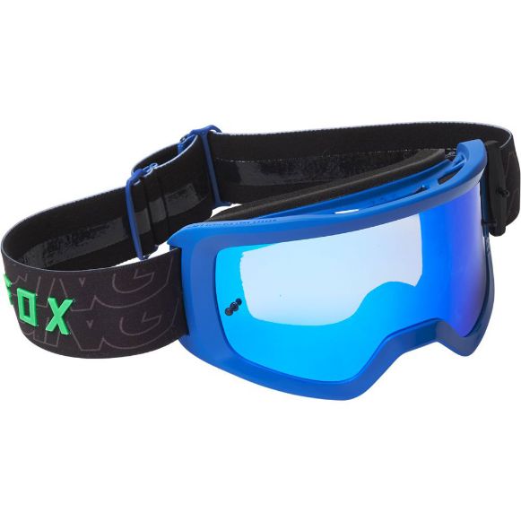 FOX MAIN PERIL MIRRORED GOGGLES BLUE
