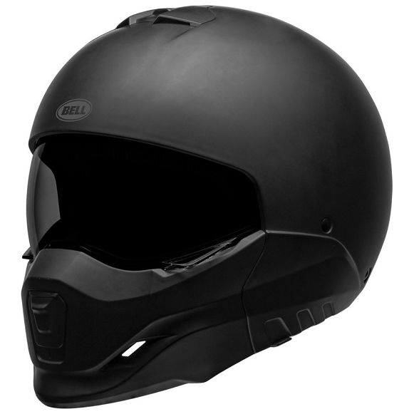 Crossover Κράνος BELL BROOZER full face και open face κράνος Matte Black μαύρο ματ