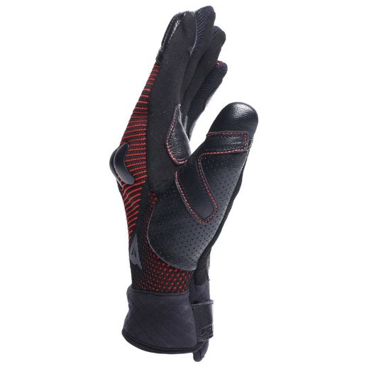 Motorcycle summer gloves DAINESE UNRULY ERGO-TEK Black Fluo-Red