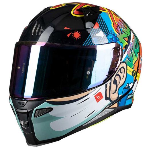 Full-Face Κράνος MT REVENGE 2 KN95 GLOSS PEARL