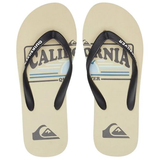 QUIKSILVER MOLOKAI ART SL BLACK/WHITE/BLUE