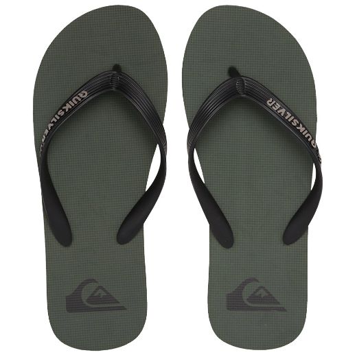 Αντρικές Σαγιονάρες QUIKSILVER MOLOKAI πράσινο μαύρο
