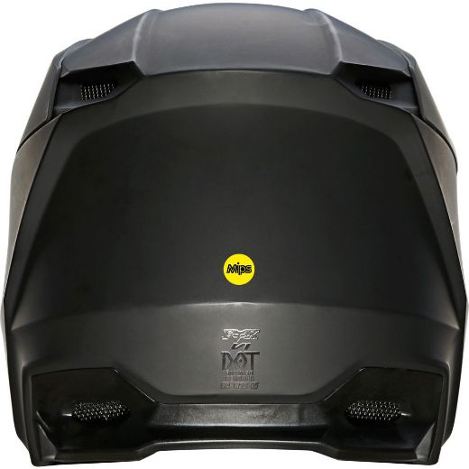 FOX V1 MATTE BLACK HELMET MX