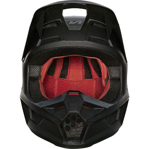 FOX V1 MATTE BLACK HELMET MX