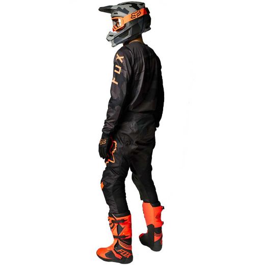 FOX 180 TREV BLACK CAMO MX SUIT