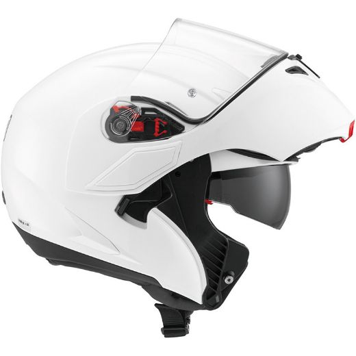 Flip-Up κράνος AGV COMPACT ST WHITE μηχανής & σκούτερ
