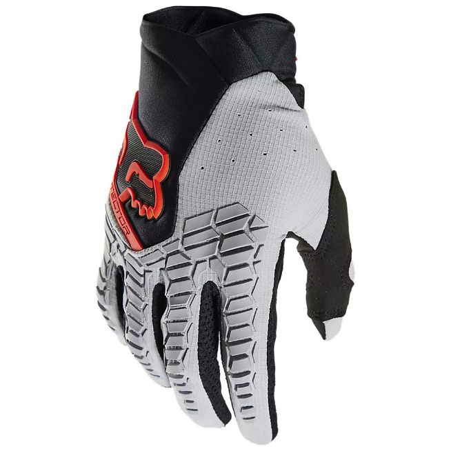 FOX PAWTECTOR CE SUMMER & OFF-ROAD GLOVES BLACK / GREY / RED