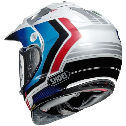 SHOEI HORNET ADVENTURE SOVEREIGN TC-10 HELMET ON-OFF