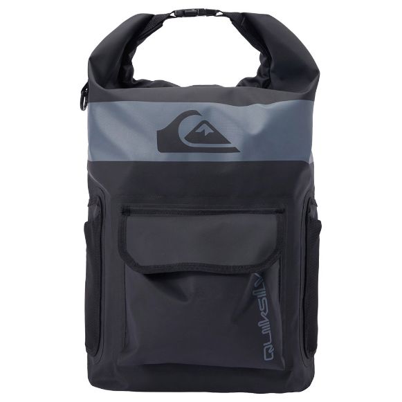 QUIKSILVER SEA STASH 20L MEDIUM SURF ΣΑΚΙΔΙΑ ΠΛΑΤΗΣ ΜΑΥΡΟ