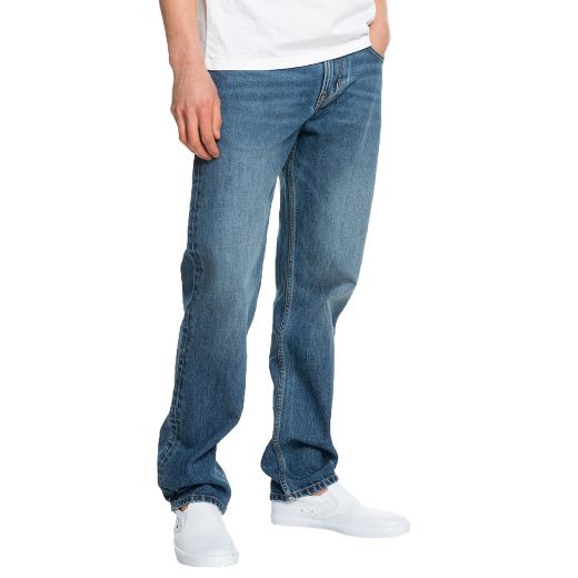 Αντρικά τζιν παντελόνια QUIKSILVER AQUA CULT AGED denim