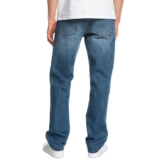 Αντρικά τζιν παντελόνια QUIKSILVER AQUA CULT AGED denim