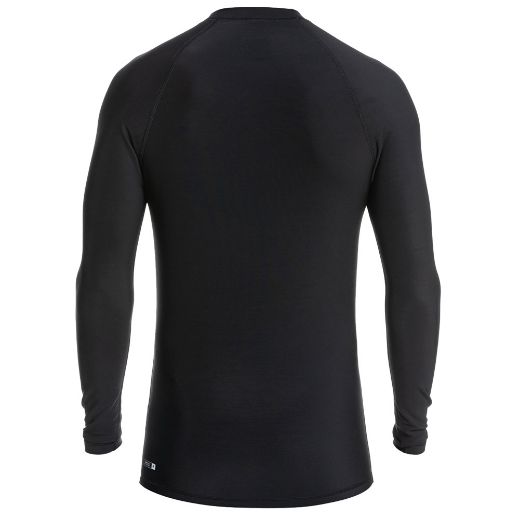 QUIKSILVER HEATER LS UPF 50 BLACK THERMAL TEE LS