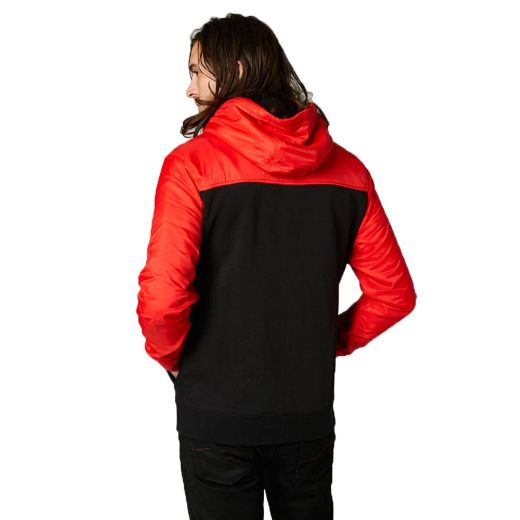 FOX PIVOTAL ZIP HOODIE FLO RED