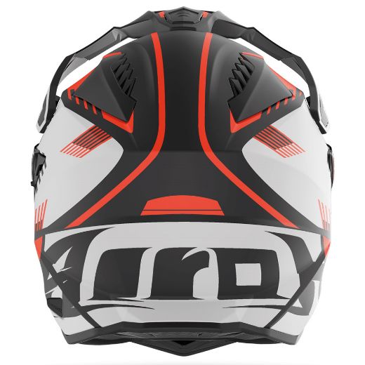 Adventure Κράνος AIROH COMMANDER BOOST Orange Matt On-Off Κράνη Μηχανής Πορτοκαλί Ματ