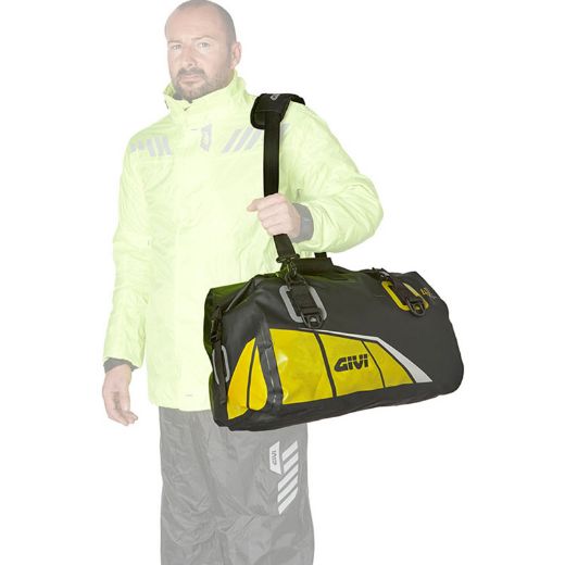 GIVI EA115BY BLACK/FLUO-YELLOW 40L TAIL BAG