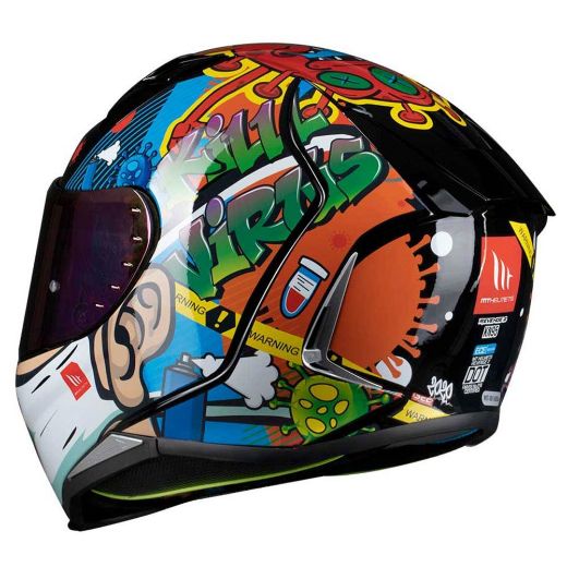 Κράνος MT REVENGE 2 KN95 GLOSS PEARL Full-Face