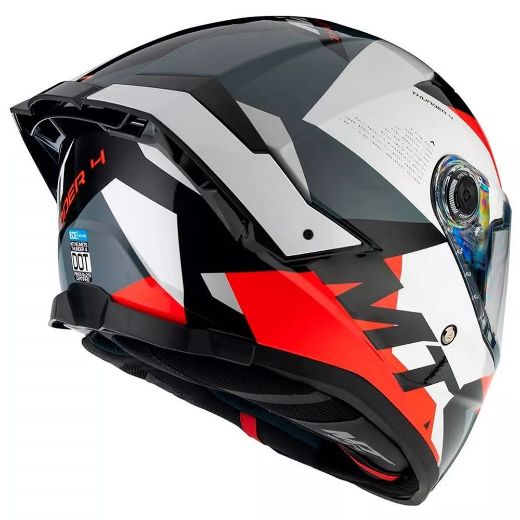 full-face κράνος MT THUNDER 4 SV A0 FADE WHITE GLOSS PEARL