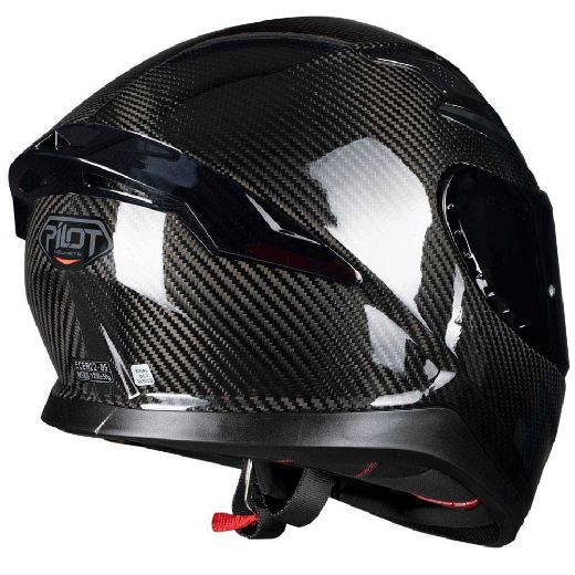 Μηχανής Full-Face Κράνη PILOT SNAKE CARBON