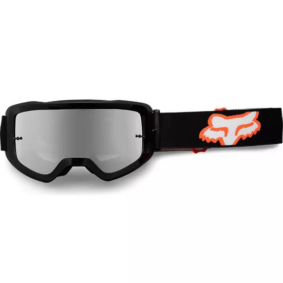 Μάσκες enduro MX FOX MAIN STRAY GOGGLES πορτοκαλί άσπρο διαφανές