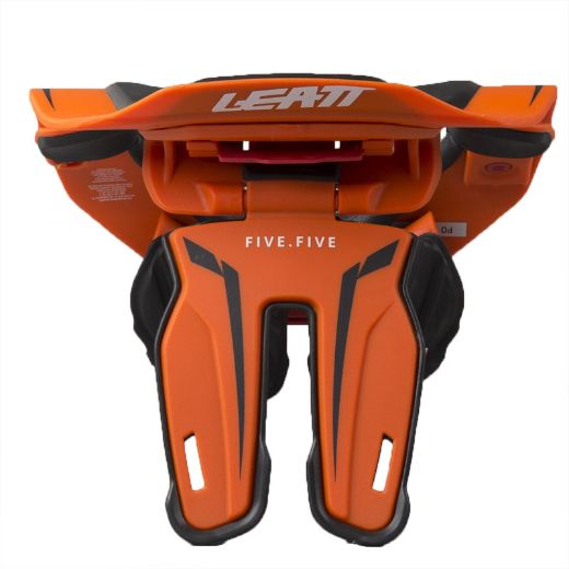 LEATT BRACE GPX 5.5 ORANGE/WHITE NECK BRACE L/XL