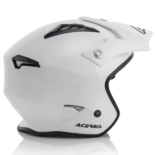 Jet κράνος ACERBIS ARIA JET λευκο Καλοκαιρινό