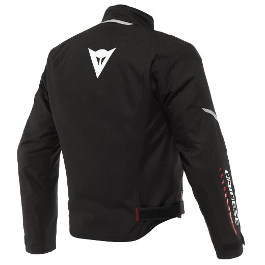 DAINESE VELOCE D-DRY WINTER JACKET BLACK/WHITE/LAVA-RED Chania