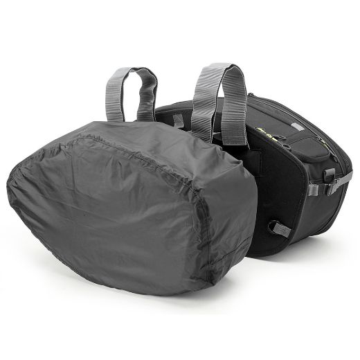 Σετ πλαϊνές βαλίτσες μηχανής GIVI EA101C σαμάρια 30L υφασμάτινες πλαινές βαλίτσες μαύρο