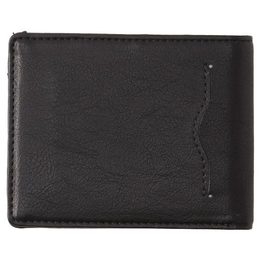Ανδρικά πορτοφόλια QUIKSILVER SLIM PICKENS BI-FOLD μαύρο αντρικό πορτοφόλι