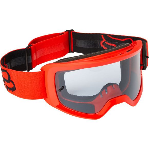 Μάσκες enduro MX FOX MAIN STRAY GOGGLES κόκκινο διαφανές