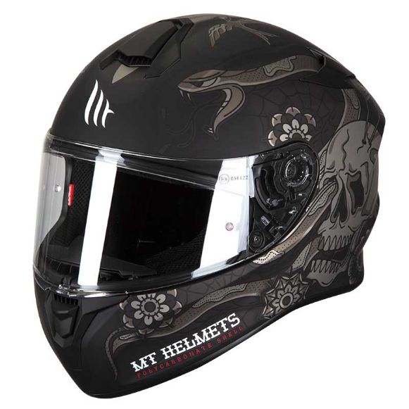 MT TARGO FULL-FACE ΚΡΑΝΗ ΜΗΧΑΝΗΣ DAGGER E1 MATT BLACK Προσφορές Χανιά