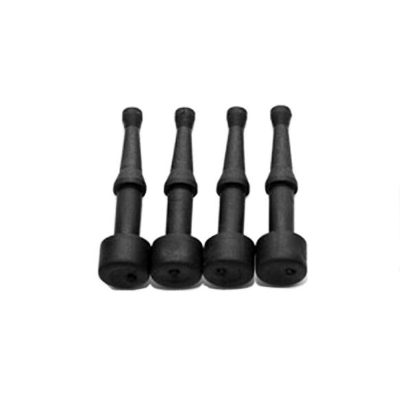 SW-MOTECH QL EVO RUBBER BLACK SIDE HARD BAGS BASE ADAPTER RUBBER