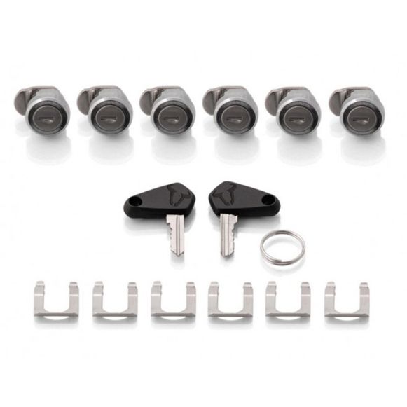 SW-MOTECH TOPCASE 6 LOCKS SET + 2 KEYS FOR TRAX