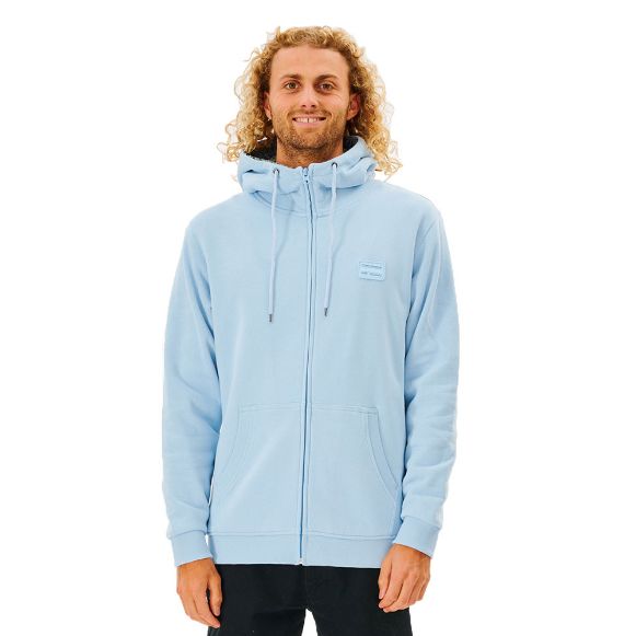 Αντρικές Ζακέτες RIPCURL SURF REVIVAL Ζακέτες με Κουκούλα BELLS BLUE μπλε