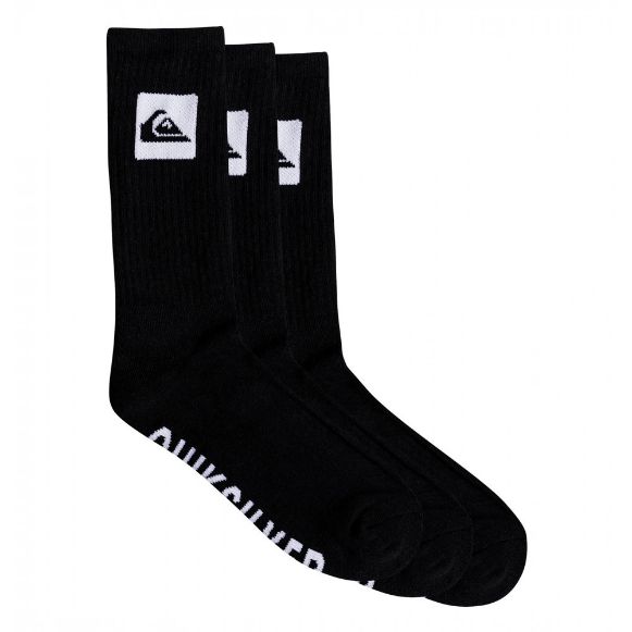 QUIKSILVER CREW ΚΑΛΤΣΕΣ 5PK BLACK