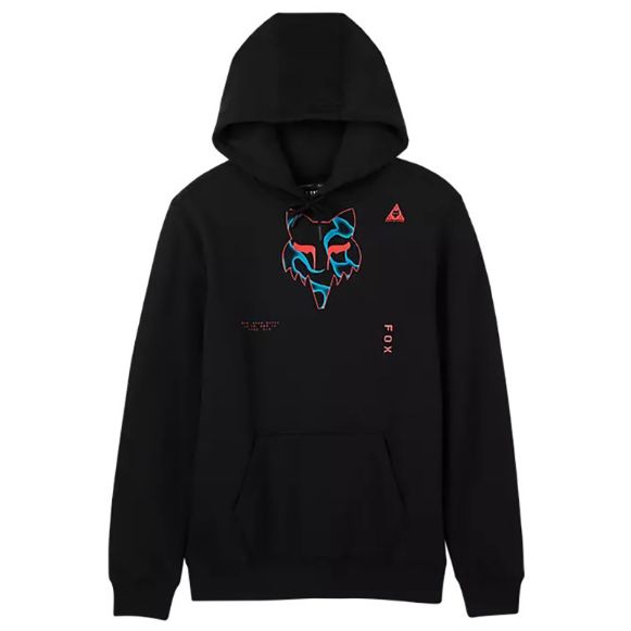 FOX WITHERED FLEECE ΦΟΥΤΕΡ ΜΕ ΚΟΥΚΟΥΛΑ BLACK