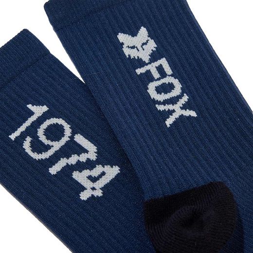 mtb motorcycle Socks FOX RANGER-1974 6in midnight